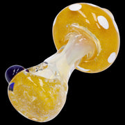 Mushroom Frit Spoon Pipe - 4.5 in
