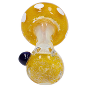 Mushroom Frit Spoon Pipe - 4.5 in