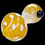 Mushroom Frit Spoon Pipe - 4.5 in