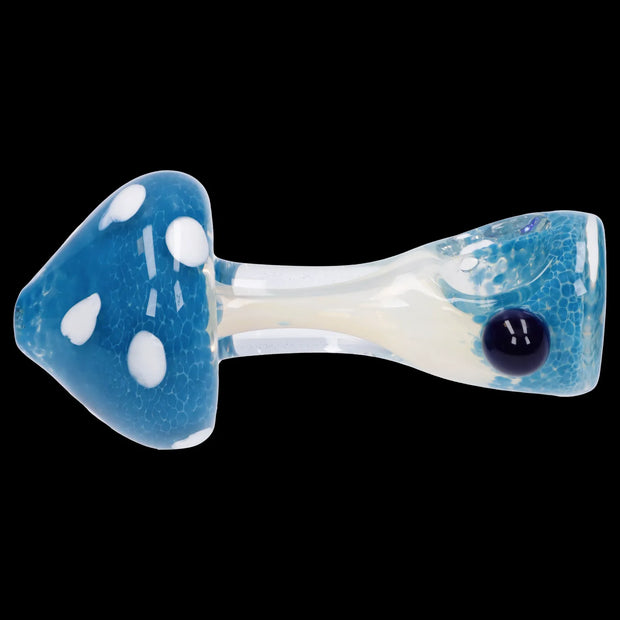 Mushroom Frit Spoon Pipe - 4.5 in