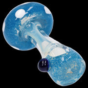 Mushroom Frit Spoon Pipe - 4.5 in