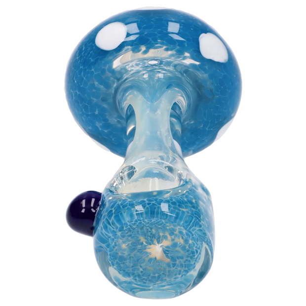 Mushroom Frit Spoon Pipe - 4.5 in