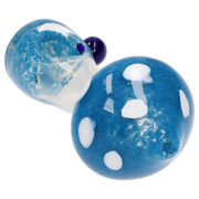 Mushroom Frit Spoon Pipe - 4.5 in