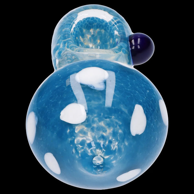 Mushroom Frit Spoon Pipe - 4.5 in