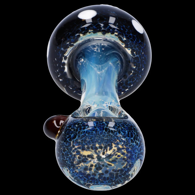 Mushroom Frit Spoon Pipe - 4.5 in