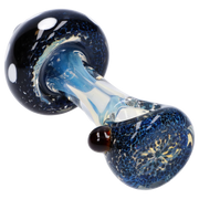 Mushroom Frit Spoon Pipe - 4.5 in