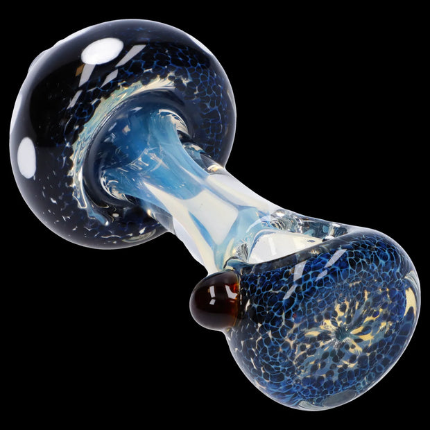 Mushroom Frit Spoon Pipe - 4.5 in