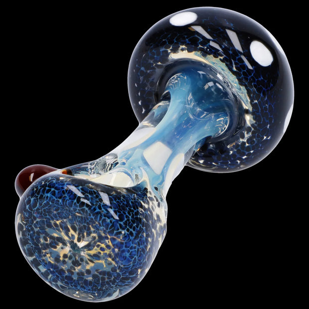 Mushroom Frit Spoon Pipe - 4.5 in