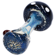 Mushroom Frit Spoon Pipe - 4.5 in