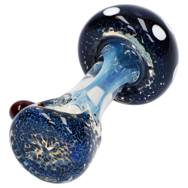 Mushroom Frit Spoon Pipe - 4.5 in