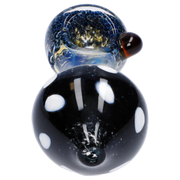 Mushroom Frit Spoon Pipe - 4.5 in