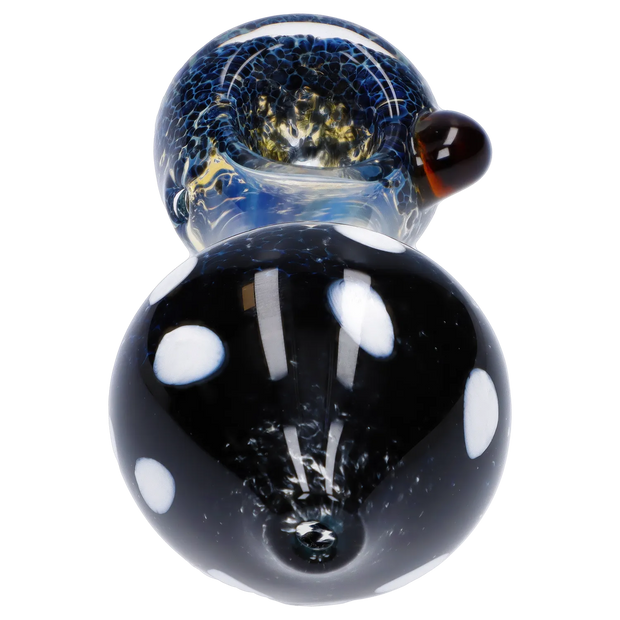 Mushroom Frit Spoon Pipe - 4.5 in