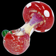 Mushroom Frit Spoon Pipe - 4.5 in