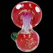 Mushroom Frit Spoon Pipe - 4.5 in