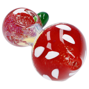 Mushroom Frit Spoon Pipe - 4.5 in