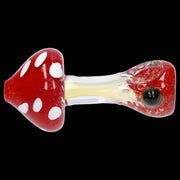 Mushroom Frit Spoon Pipe - 4.5 in