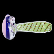 Swirling Double Blown Spoon Pipe - 45 in