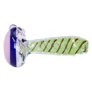 Swirling Double Blown Spoon Pipe - 45 in