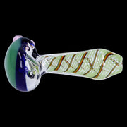 Swirling Double Blown Spoon Pipe - 45 in