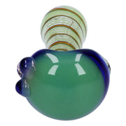Swirling Double Blown Spoon Pipe - 45 in