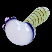 Swirling Double Blown Spoon Pipe - 45 in