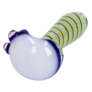 Swirling Double Blown Spoon Pipe - 45 in