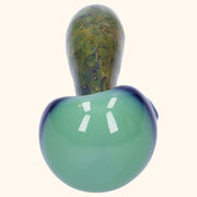 Gold Fume Double Blown Bubble Trap Pipe - 4.5 in