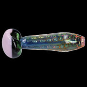 Gold Fume Double Blown Bubble Trap Pipe - 4.5 in
