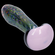 Gold Fume Double Blown Bubble Trap Pipe - 4.5 in