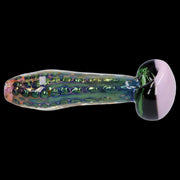 Gold Fume Double Blown Bubble Trap Pipe - 4.5 in