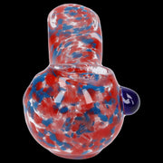 Frit Glass with Square Mouth Pipe - 3.5 in
