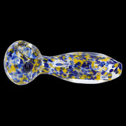 Frit Glass with Square Mouth Pipe - 3.5 in