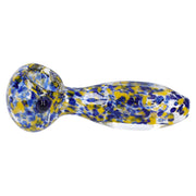 Frit Glass with Square Mouth Pipe - 3.5 in