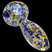 Frit Glass with Square Mouth Pipe - 3.5 in