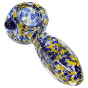 Frit Glass with Square Mouth Pipe - 3.5 in