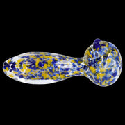 Frit Glass with Square Mouth Pipe - 3.5 in