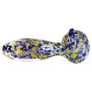 Frit Glass with Square Mouth Pipe - 3.5 in