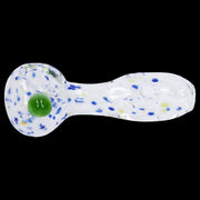 Frit Glass with Square Mouth Pipe - 3.5 in