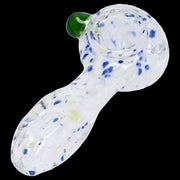 Frit Glass with Square Mouth Pipe - 3.5 in