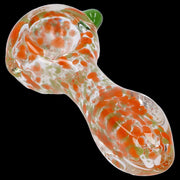 Frit Glass with Square Mouth Pipe - 3.5 in