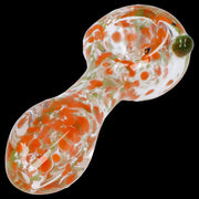 Frit Glass with Square Mouth Pipe - 3.5 in