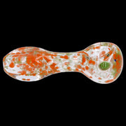 Frit Glass with Square Mouth Pipe - 3.5 in
