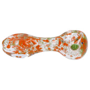 Frit Glass with Square Mouth Pipe - 3.5 in