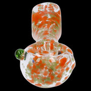 Frit Glass with Square Mouth Pipe - 3.5 in