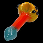 Colorful Reversal Art Spoon Pipe - 4.5 in