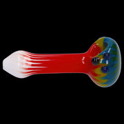 Colorful Reversal Art Spoon Pipe - 4.5 in