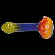 Colorful Reversal Art Spoon Pipe - 4.5 in