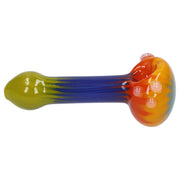 Colorful Reversal Art Spoon Pipe - 4.5 in