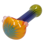 Colorful Reversal Art Spoon Pipe - 4.5 in