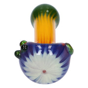 Colorful Reversal Art Spoon Pipe - 4.5 in